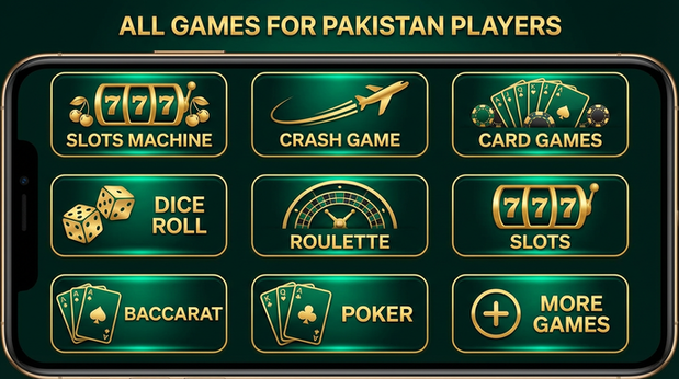 Main screen of PKR 999 games page for PK players